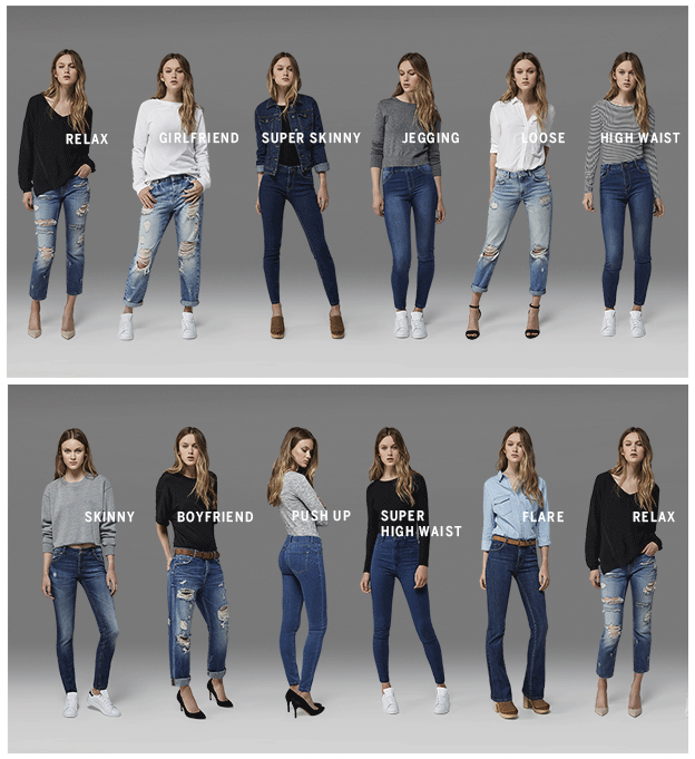 Tipos de pantalones: encuentra ahora tu estilo